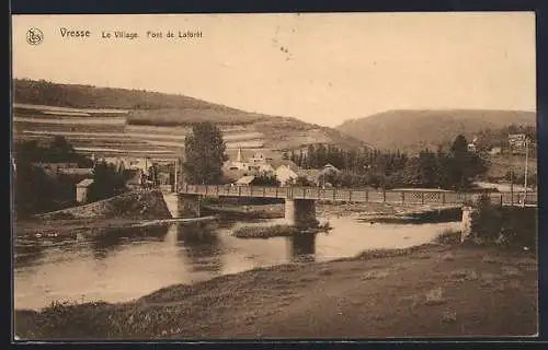 AK Vresse, Le Village, Pont de Laforet