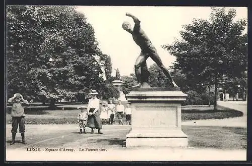 AK Liége, square d`Avroy, le Fauconnier