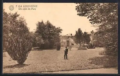 AK La Louvière, Un coin du Parc