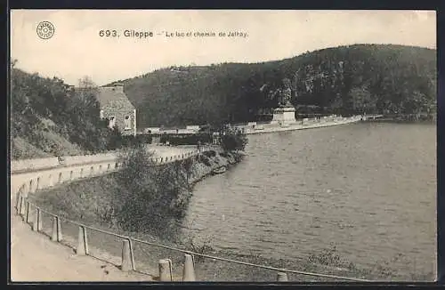 AK Gileppe, Le lac et chemin de Jalhay