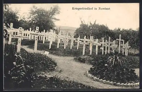 AK Novéant, Kriegerfriedhof in Novéant