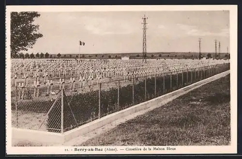 AK Berry-au-Bac, Cimetière de la Maison Bleue