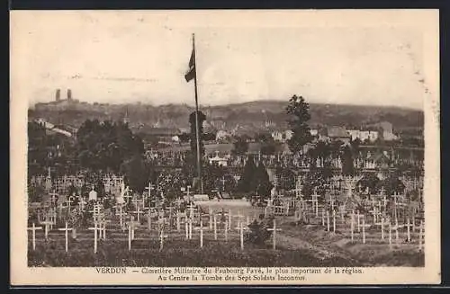 AK Verdun, Cimetière Militaire du Faubourg Pavé