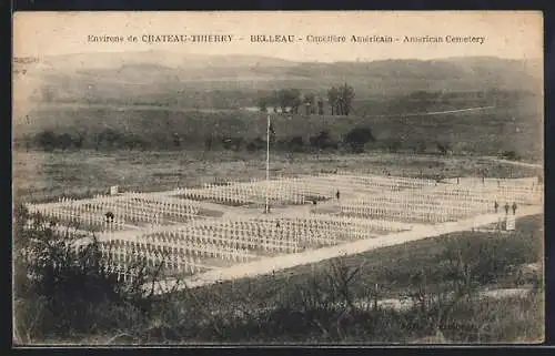 AK Belleau /Chateau-Thierry, Cimetière Américain