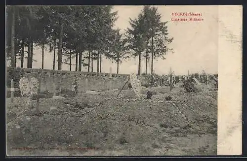 AK Mécrin /Meuse, Cimetière Militaire