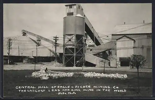 AK Picher, OK, Central Mill of Eagle-Picher Mining Co., Lead and Zink Mine