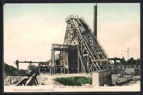 AK Boksburg, Angelo Gold Mine Co., Headgear North Shaft