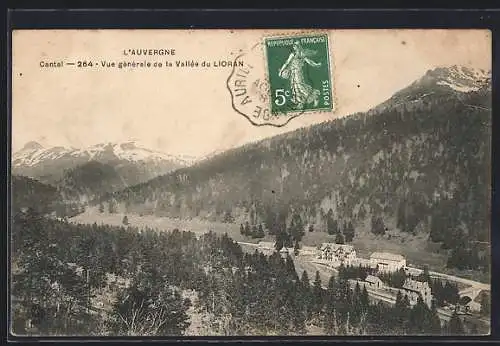 AK Lioran, Vue générale de la Vallée du Lioran