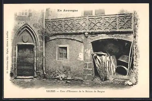 AK Salers, Cour d`Honneur de la Maison de Bargue