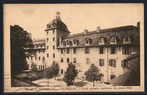 AK Aurillac, École primaire supérieure de jeunes filles