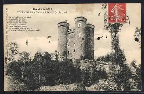 AK Tournemire, Château d`Anjony en Auvergne