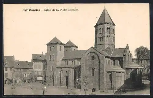 AK Mauriac, Église de N.-D. des Miracles