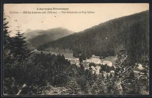 AK Le Lioran, Vue générale et Puy Griou