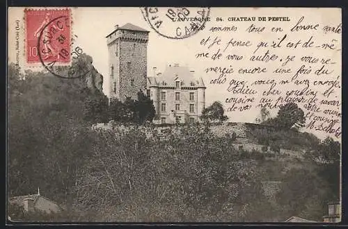 AK Pestel, Château de Pestel en Auvergne