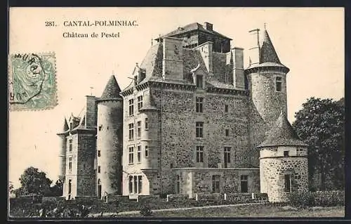 AK Polminhac, Château de Pestel