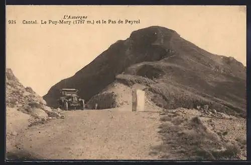 AK Le Puy-Mary, Le Puy-Mary (1787 m) et le Pas de Peyrol