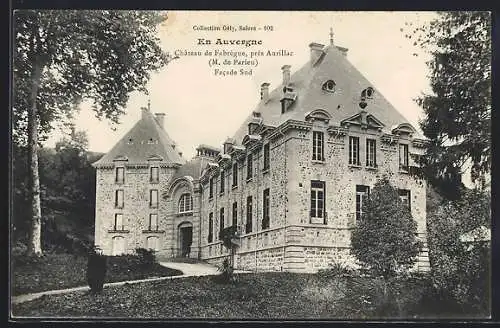 AK Aurillac, Château de Fabrèges, Facade Sud