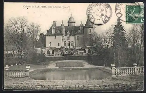 AK Calvinet, Château de Lamothe et son parc élégant