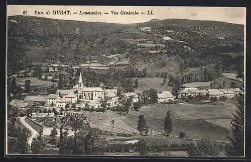 AK Murat, Vue Générale de Laveissière et paysages environnants