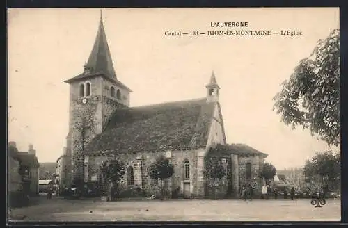 AK Riom-ès-Montagne, L`Église