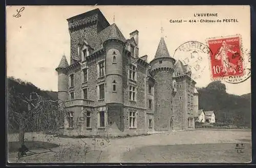 AK Pestel, Château de Pestel dans le Cantal