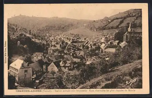 AK Chaudes-Aigues, Station estivale très fréquentée, Eaux thermales les plus chaudes du Monde