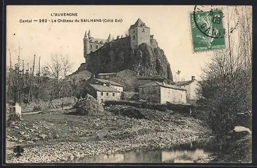 AK Sailhans, Le Château du Sailhans (Côté Est)