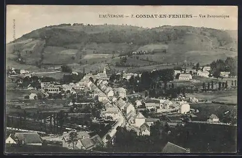 AK Condat-en-Feniers, Vue Panoramique