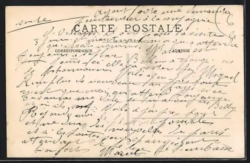 AK Condat-en-Feniers, Vue Panoramique