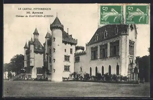 AK Ayrens, Château de Clavières-Ayrens