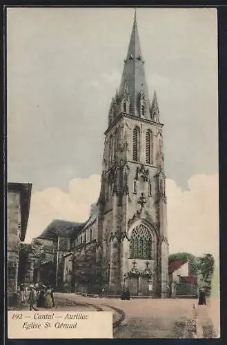 AK Aurillac, Église St. Géraud