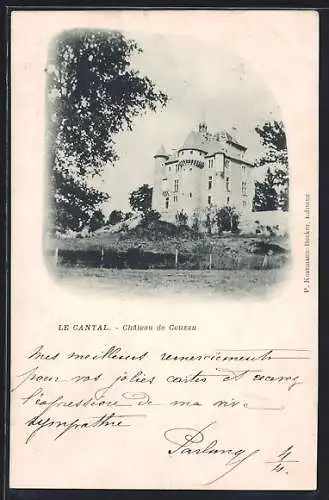 AK Couzan, Château de Couzan dans le Cantal