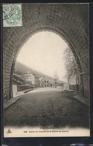 AK Lioran, Sortie du Tunnel de la Route au Lioran