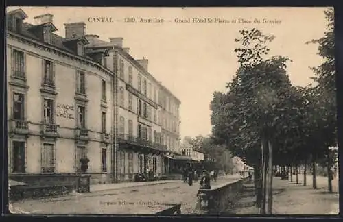 AK Aurillac, Grand Hôtel St Pierre et Place du Gravier