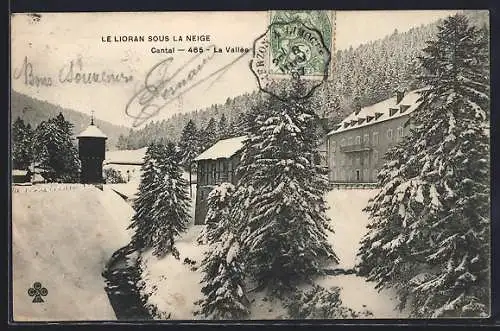 AK Le Lioran, Le Lioran sous la neige