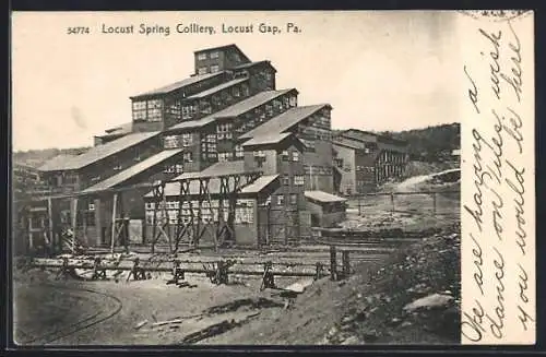 AK Locust Gap, PA, Locust Spring Colliery