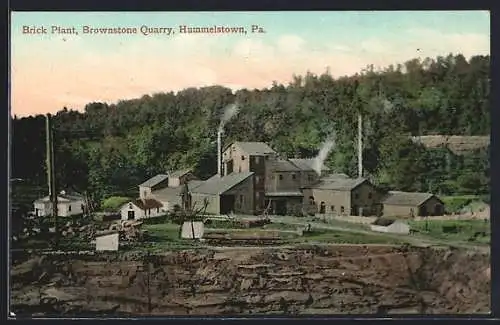 AK Hummelstown, PA, Brick Plant Brownstone Quarry