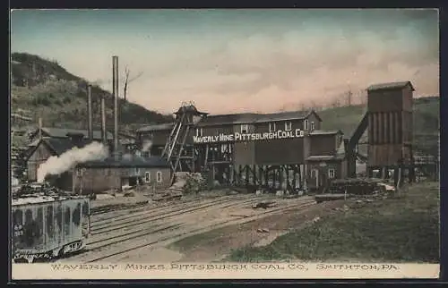 AK Smithton, PA, Waverly Mines, Pittsburgh Coal Co.