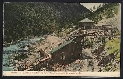 AK Merced River Canyon, CA, Mountain King Mine