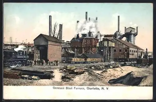 AK Charlotte, NY, Genesee Blast Furnace