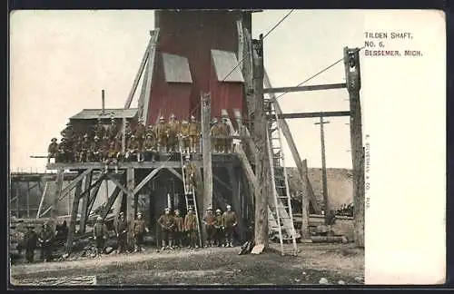 AK Bessemer, MI, Tilden Shaft No. 6