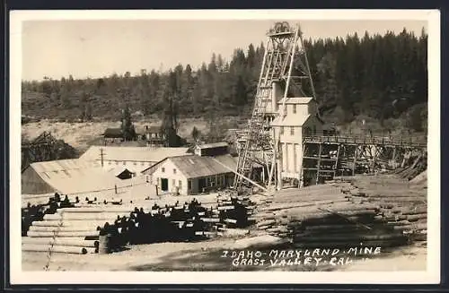 AK Grass Valley, CA, Idaho-Maryland Mine