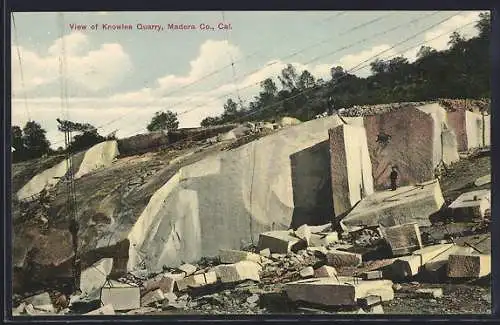 AK Knowles /Madery County, CA, Knowles Quarry