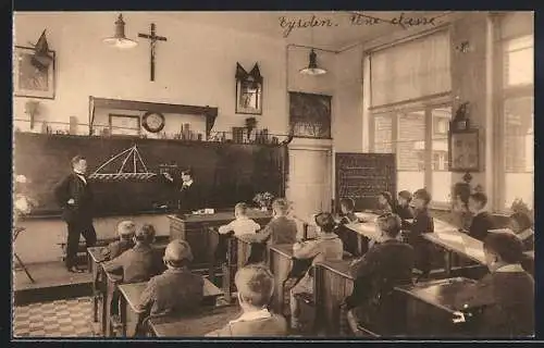 AK Eysden-Ste-Barbe, Charbonnages Limbourg-Meuse, Une classe de l`ecole des garcons