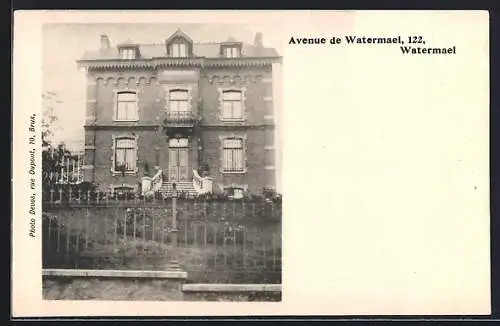 AK Watermael, Avenue de Watermael, 122