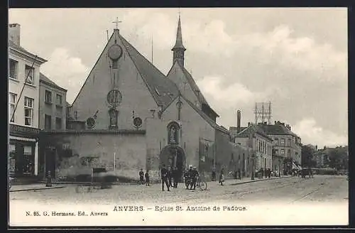 AK Anvers, Eglise St. Antoine de Padoue