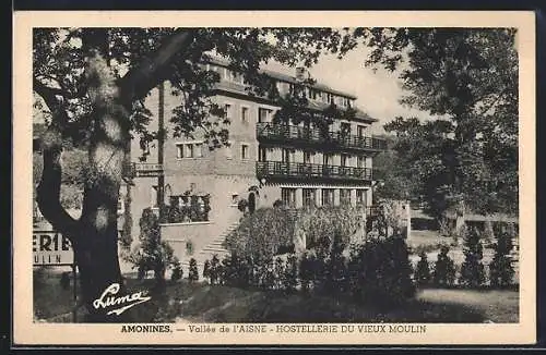 AK Amonines, Hostellerie du Vieux Moulin