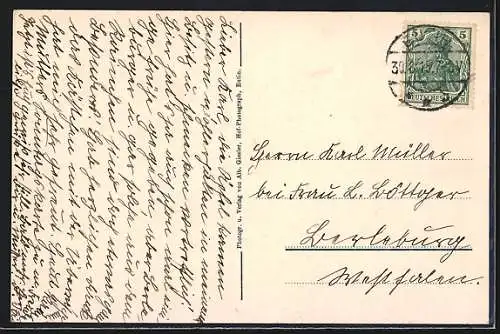 AK Eutin, Totalansicht vom Wasserturm