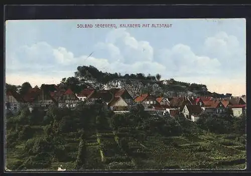 AK Segeberg, Kalkberg mit Altstadt