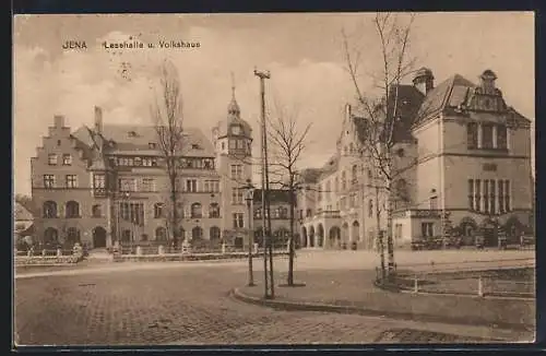 AK Jena, Lesehalle und Volkshaus